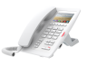 IP телефон Fanvil H5 отельный, белый, цветной ЖК экран, PoE, без б/п
