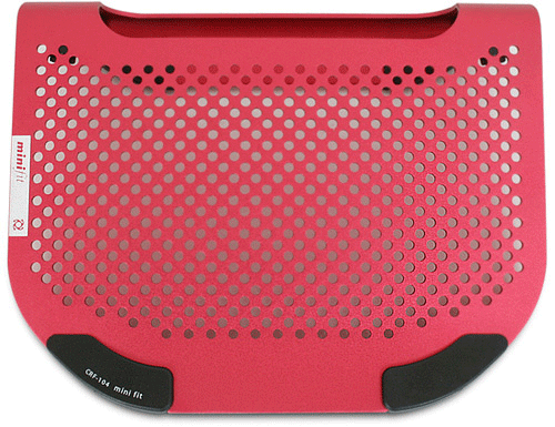 Подставка для ноутбука CRF104XL MiniFit XL, 300х250мм, цвет красный