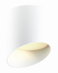 Светильник накладной ART FLUTE, белый (GX53, алюминий)