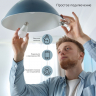 Лампа Gauss Smart Home A60 E27, 10 Вт, 1055ЛМ, 2700-6500К, диммируемая