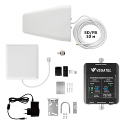 Усилитель сотовой связи VEGATEL VT1-900E-kit (дом, LED)