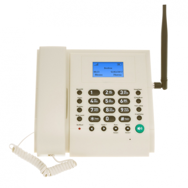 Стационарный сотовый телефон Dadget MT3020W (белый)