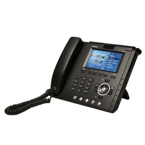 IP230P  IP-телефон (H.323, SIP), 2x10/100 Mbps, быстрый набор, POE, подставка, P-to-P, цветной LCD-д