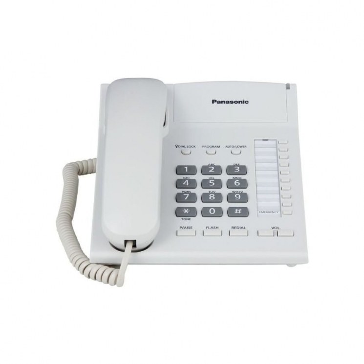 Проводной телефон Panasonic KX-TS2382RUW, белый