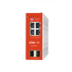 Промышленный управляемый L2 коммутатор Wi-Tek WI-PCMS306GF-I с PoE, порты 4GE PoE, 2SFP, Cloud
